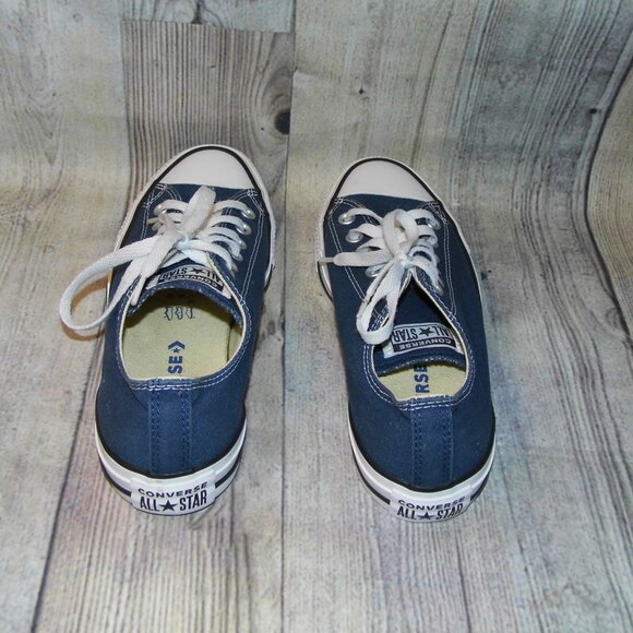 CONVERSE Chuck Taylor All Star OX Navy Blue Sneakers Womens Size 9 - Picture 5 of 7